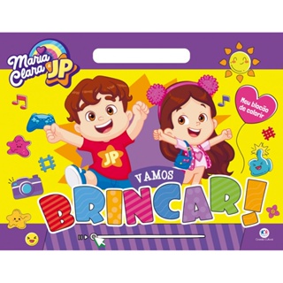 Livro - Maria Clara e JP - Vamos brincar! em Oferta na Shopee