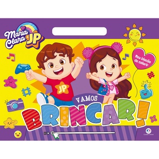 Livro - Maria Clara e JP - Vamos brincar!