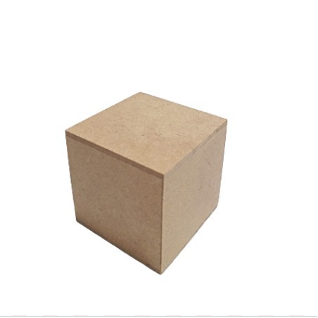 * Cubos de mdf cru 6x6x6 cm (5 ou 6 peças) - decoração de ambientes como quartinho do bebê