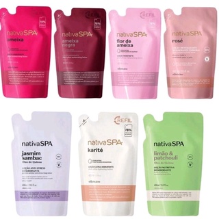 REFIL HIDRATANTE CORPORAL NATIVA SPA BOTICÁRIO