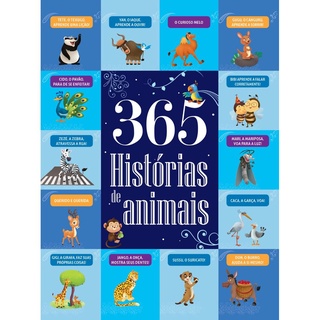 365 HISTORIAS DE ANIMAIS em Oferta na Shopee