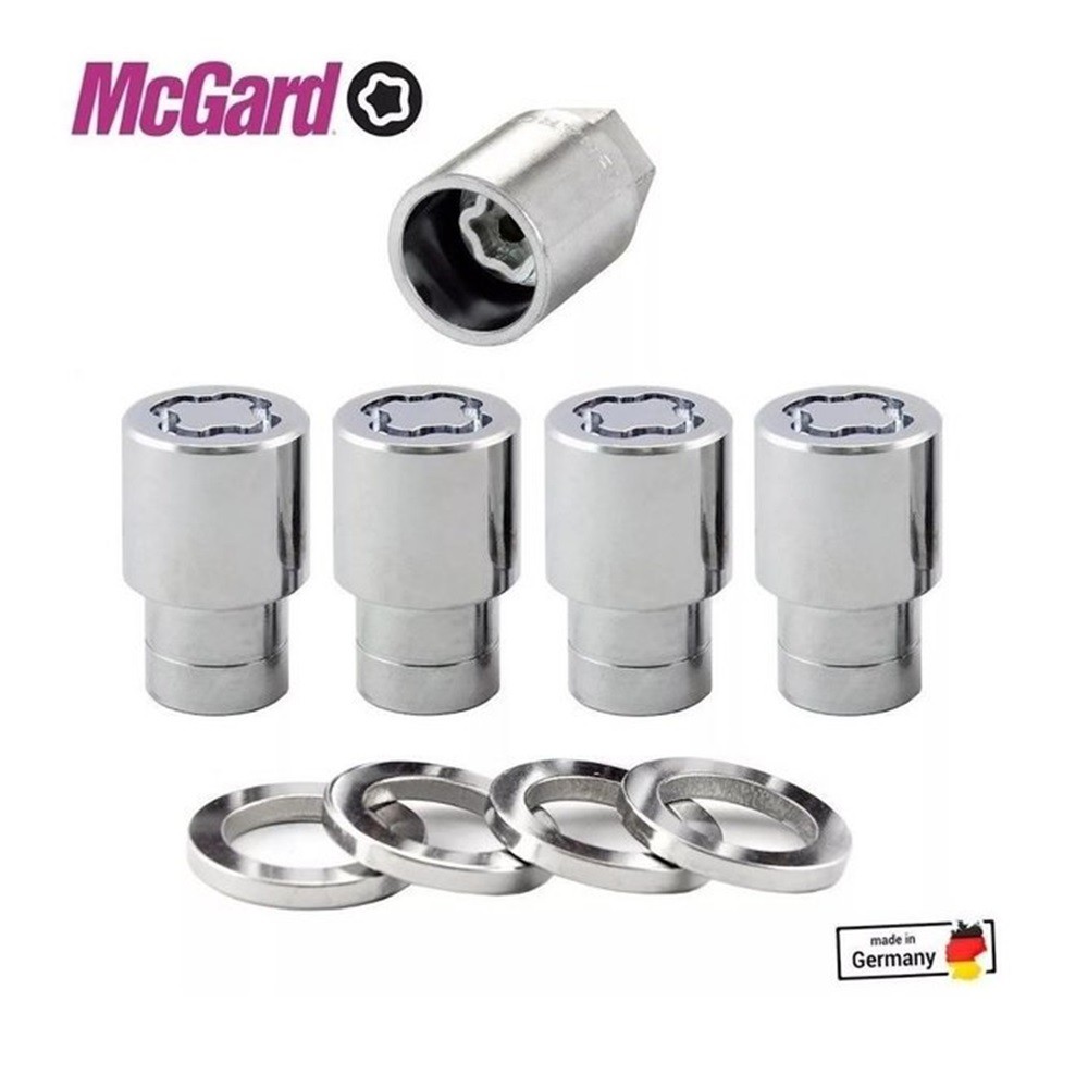 Kit Trava Antifurto Parafuso Porca para Rodas Originais Mcgard Todos Veículos