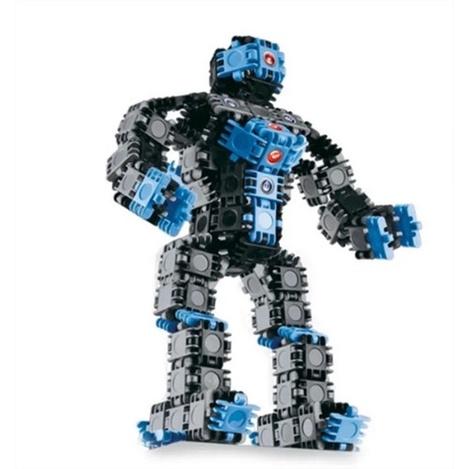 Robo The Robots Megabot (160 Pçs) Clic & Lig - Plasbrink