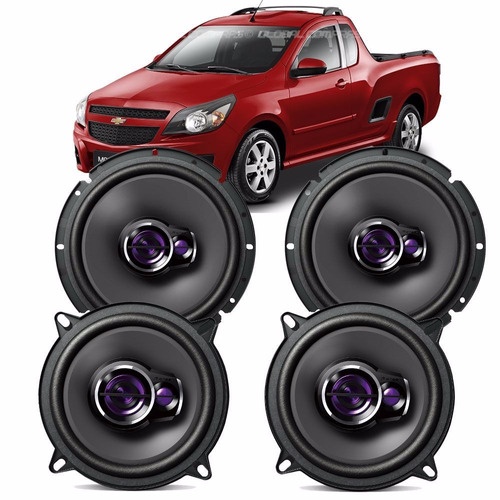 Auto Falante Pioneer Kit 5 E 6 Triaxial 200w Rms Montana - Spare Parts and Accessories for Vehicles