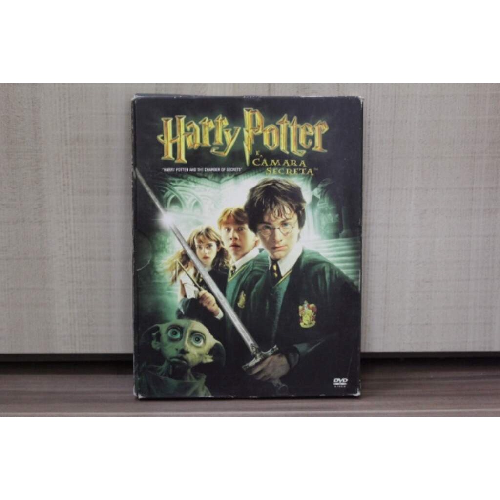 DVD Harry Potter	E A Câmara Secreta - DVD Duplo com luva