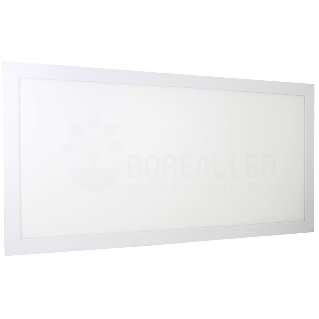 Painel Plafon LED Embutir 36W Retangular 32x62cm Bivolt