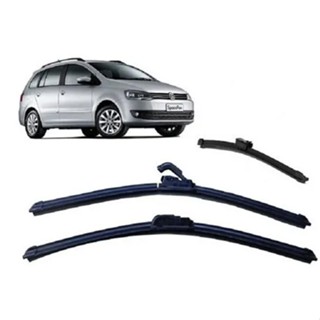 Kit de 3 Palhetas para Limpador de Parabrisa Dianteiro + traseiro para Spacefox 2006 2007 2008 2009 2010 2011 2012 em Oferta na Shopee