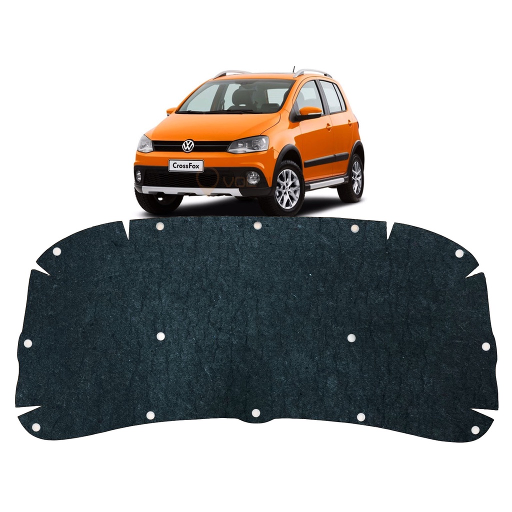 Manta Forro de Capô Volkswagen Fox Crossfox Spacefox 2011 2012 2013 2014 Mod Original em Oferta na Shopee