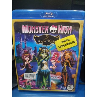 Monster High 13 Monster Desejos - Bluray  Usado