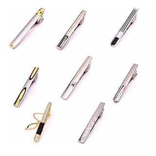 Prendedor De Gravata Em Metal, Slim E Tradicional. Ref: 471