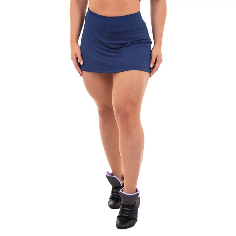 Shorts Saia Feminino Cintura Alta Curto Academia Esporte Exercícios em Oferta na Shopee