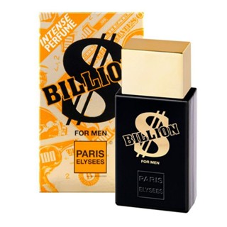 Perfume Billion For Men 100ml edt- Paris Elysees em Oferta na Shopee