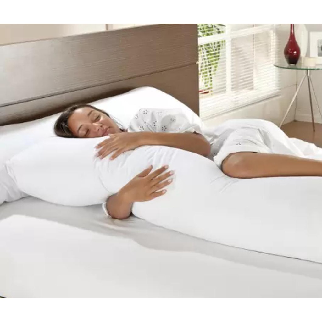Fronha  Capa para Travesseirão de Corpo Inteiro Travesseiro Gestante Minhocão Xuxão 140cm x 40cm
