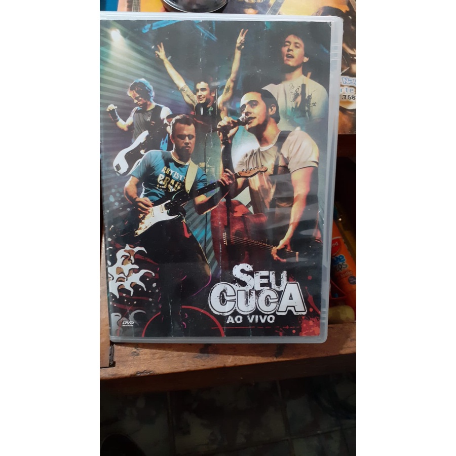 DVD- BANDA SEU CUCA  AO VIVO -2008 RIO DE JANEIRO -ORIGINAL-RARO