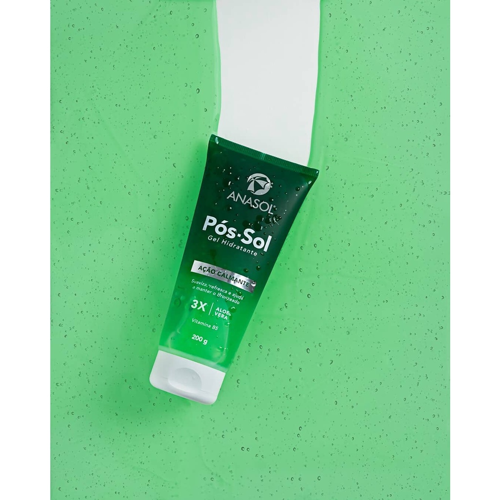 Anasol Gel Hidratante Pós Sol Ação Calmante 200G
