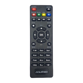 Controle Remoto Smart TV Box Aquário STV-2000 com Teclas Youtube e Spotify (2° Versão) - 9088