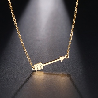 Colar De Aço Inoxidável Para Mulheres Homem Lucky Love Arrow Pendant Gargantilha De Moda Masculina Noivado Jóias De Alta Qualidade Presentes em Oferta na Shopee