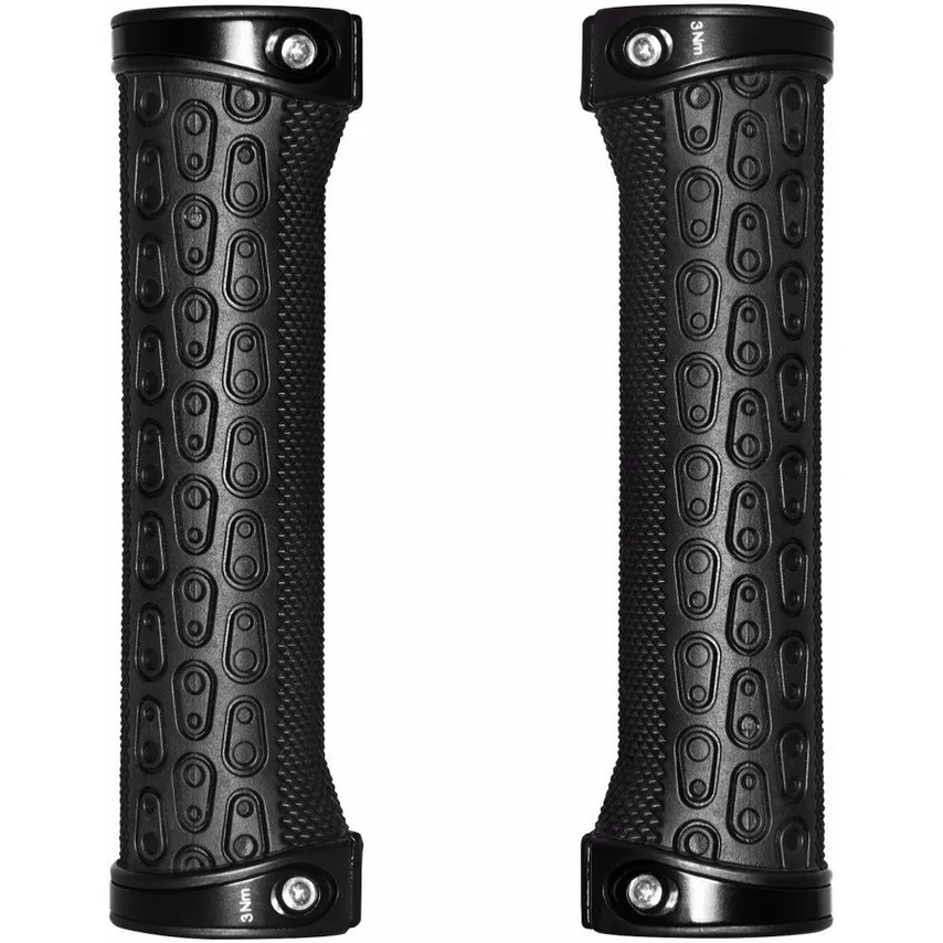 Manopla Crankbrothers Iodine 130mm Com Trava Alumínio Anodizado Bicicleta