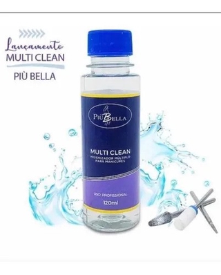 Multi Clean Higienizador Brocas Alicates - Piu Bella - 120ml