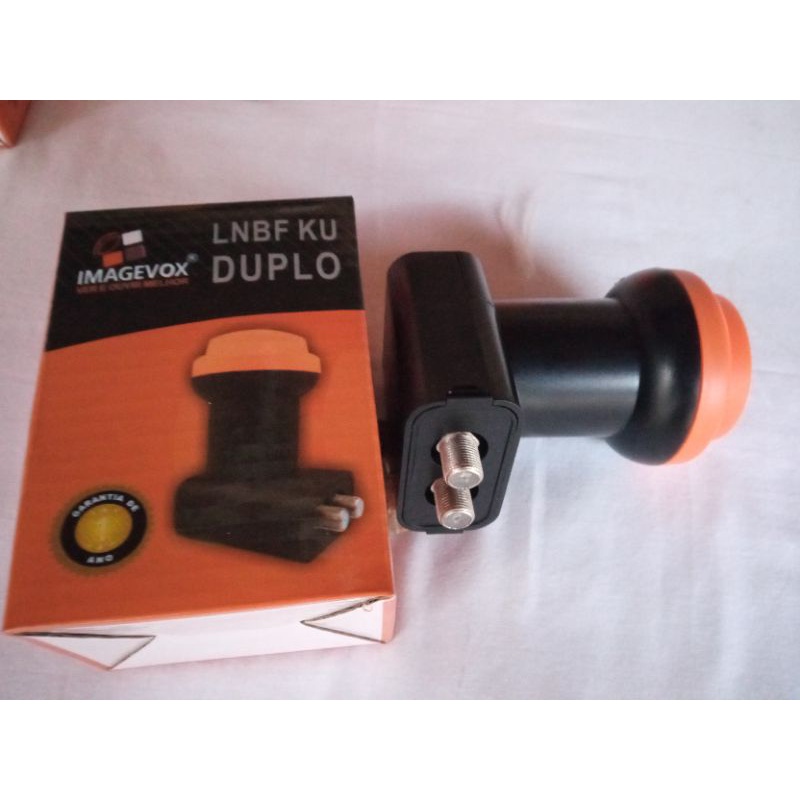 kit com 2 lnb quadruplo 5 lnb simples e 5 duplo