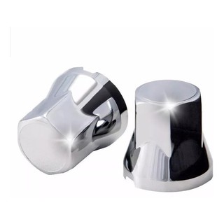 Kit 20 Capa Porca Cromada Caminhão Roda Porca 24 27 30 32 33 Mm
