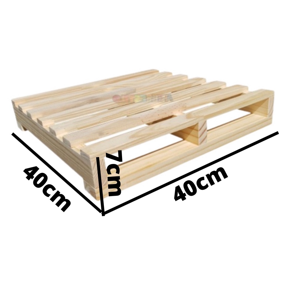 ** PROMOÇÃO ** Pallet De Madeira Crú 40x40 Palete Palet Estrado Novos ENVIO 24HRS