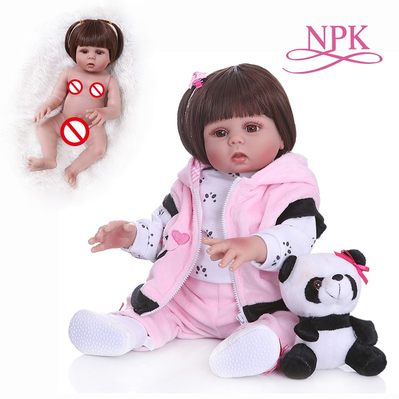 Compre 55cm tamanho real original npk bebe boneca reborn menina