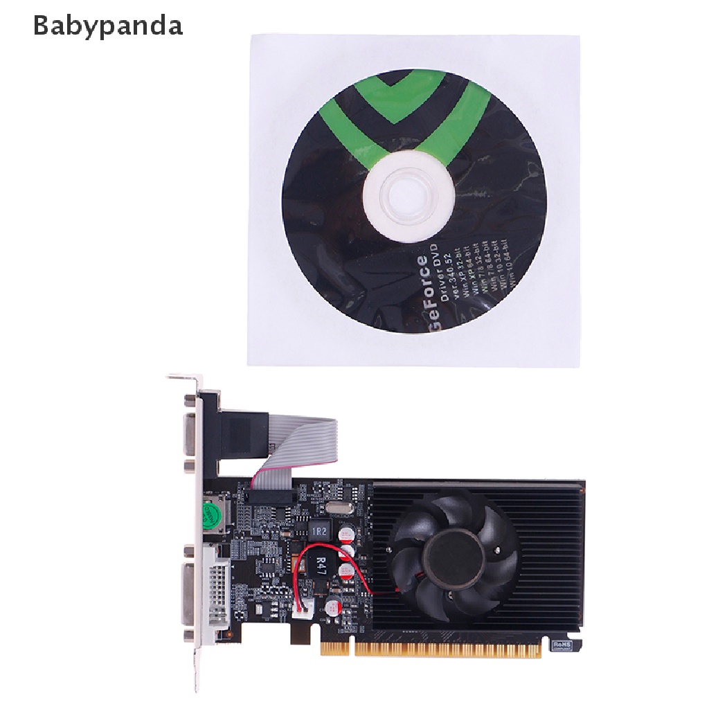 Babypanda Placa Grafica De Mesa Gt730 2g Ddr3 64bit Para Jogos De Placa Grafica De Video Shopee Brasil