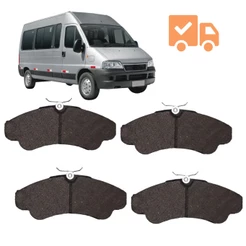 Jogo Pastilha de Freio Dianteira Ducato Boxer Jumper ARO 16 2.8 2.3 Com Mola 2010 á 2017