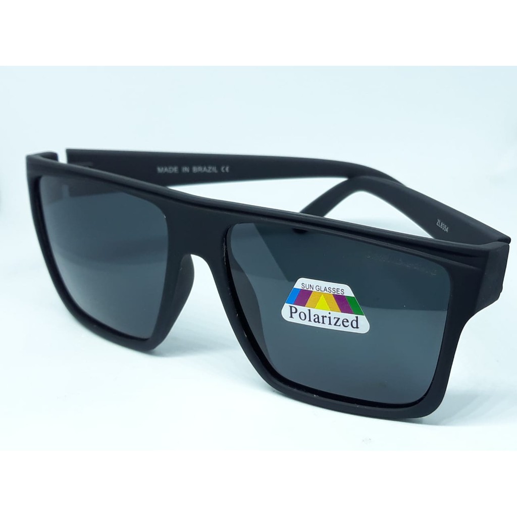 Óculos de Sol Masculino Preto Polarizado | Shopee Brasil