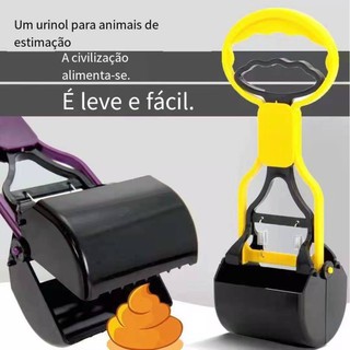 Pá Pega Coletora Pet Coletor Fezes Cocô Cachorro Gato 28CM