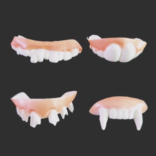 Dentes Dentaduras Engraçadas Divertidas Variadas kit 4 und