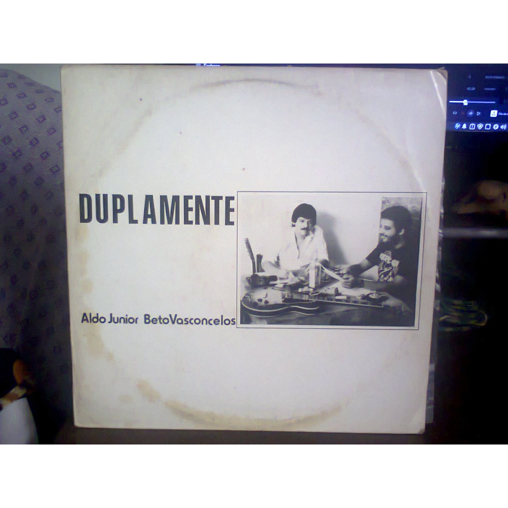 Aldo Junior, Beto Vasconcelos - Duplamente (LP Disco de Vinil) - Ag25