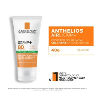Protetor Anthelios Airlicium Antioleosidade Fps80 40g em Oferta na Shopee