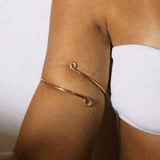 Bracelete de arame volta única