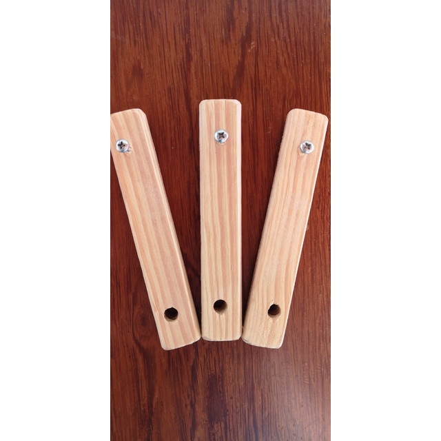 Kit 03 Abridor de Garrafa Madeira Rústica