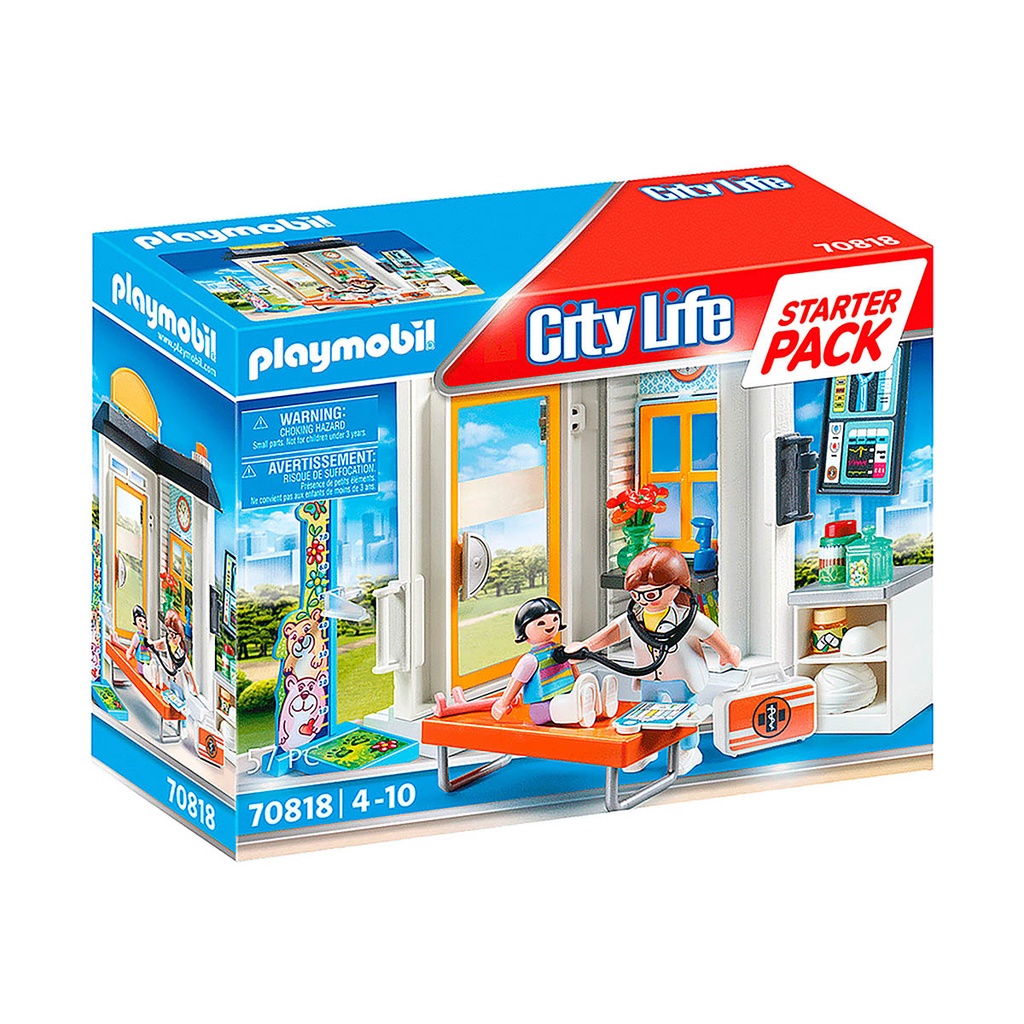 Playmobil - Pediatra - City Life 70818 - Mom & Baby