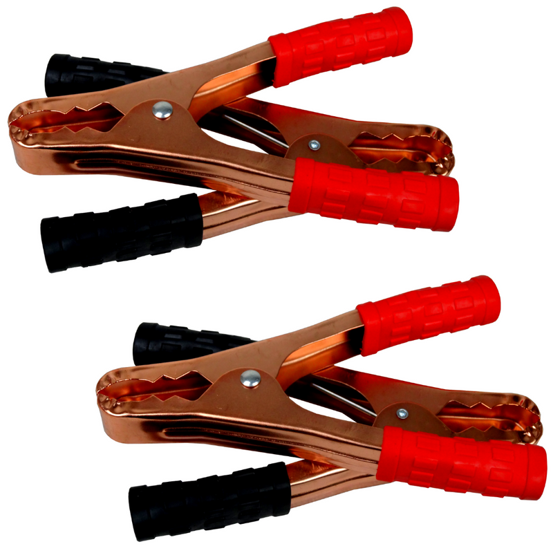 Dois Pares de Garras Jacaré para transmissão de bateria até 500A