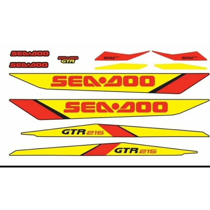 Kit faixa adesivo JET SKI SEA DOO GTR 215