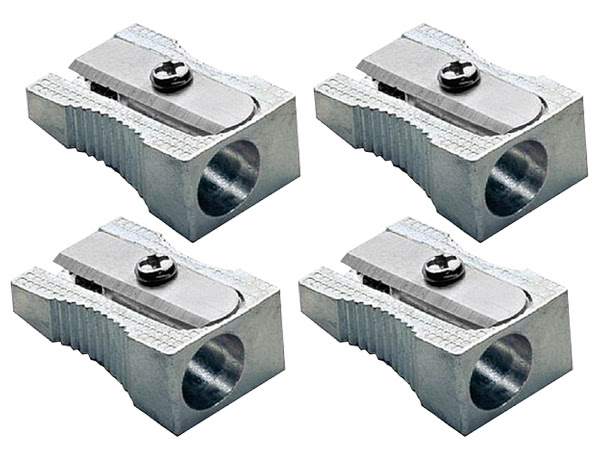 Kit 4 Apontadores de Ferro em Oferta na Shopee