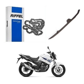Kit Corrente Do Comando Fazer 250 Lander 250 Com Guia Riffel em Oferta na Shopee