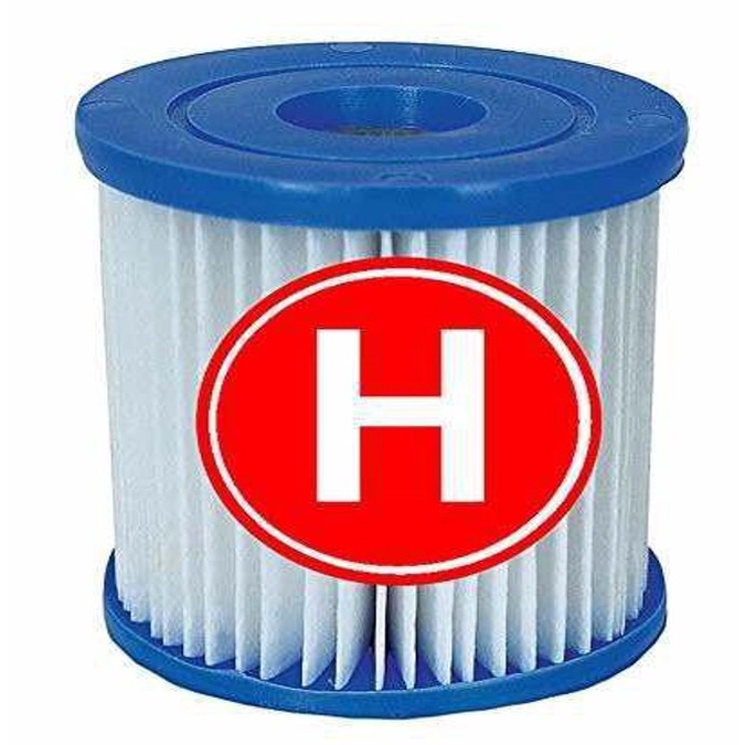 Refil Cartucho Modelo H para Filtro Intex Piscina para Bomba Filtrante 1250 LH 29007