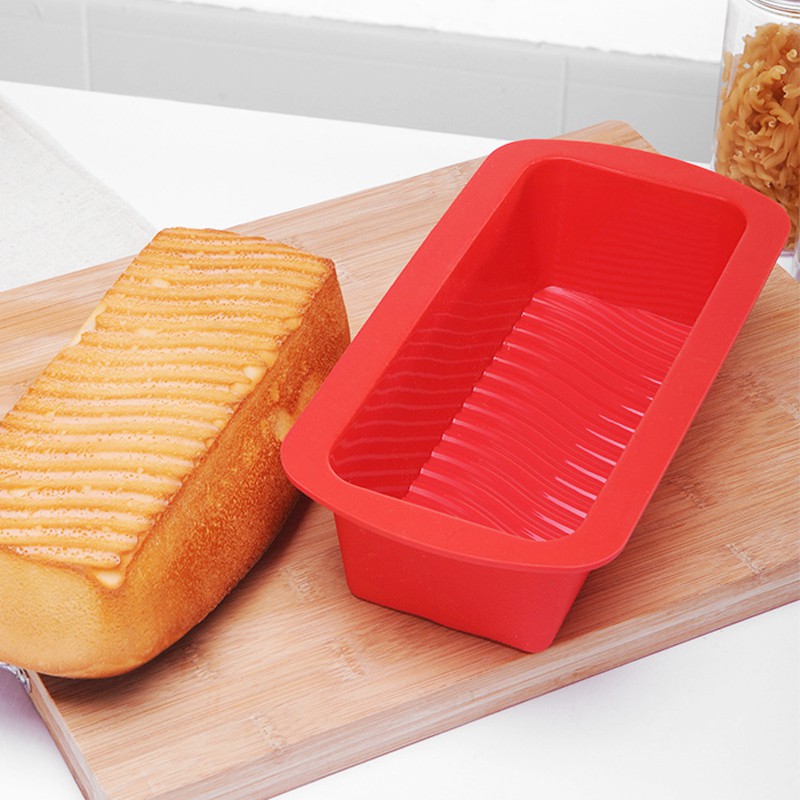Forma Bolo Pão Torta Inglês Silicone para Doce Assadeira Utensilio cozinha 27CM