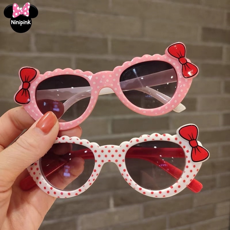 Óculos de sol infantil Moda lacinho