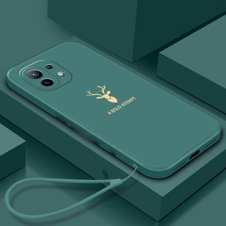 Capa mi 11 lite capinha mi 11 lite xiaomi 11 lite mi 11t pro mi 11 lite 5g ne Protetora Flexível De Silicone Líquido Para xiaomi mi 11 lite/11t 5g ne pro