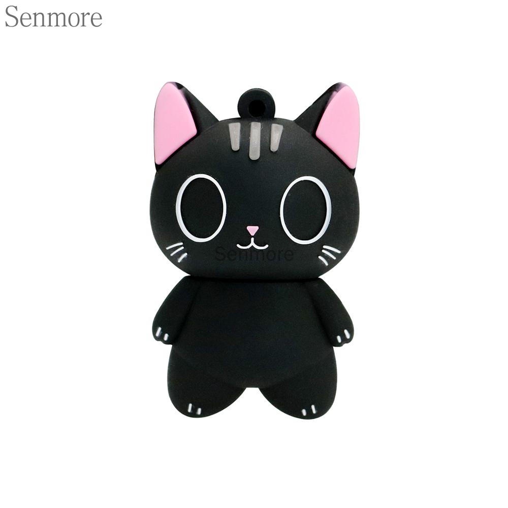Pendrive128GB Gato Dos Desenhos Animados U Disk 1GB 8GB 16GB 32GB 64GB 1tb 2TB Pendrive 2.0 PenDrive Bonito Rosa Ouvido