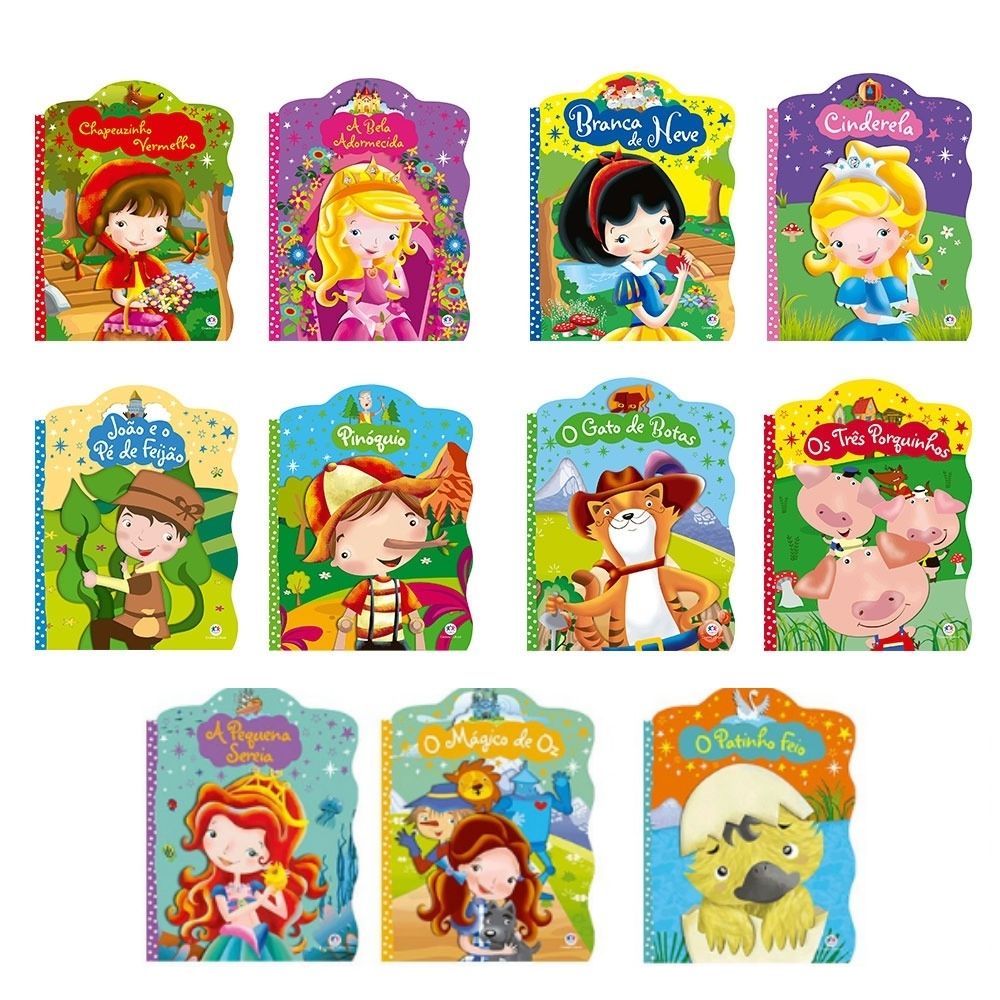 Kit  Livros Contos Clássicos em Oferta na Shopee