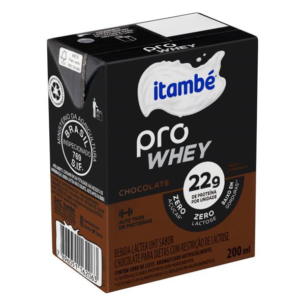 Pro Whey Beb Láctea Proteína Zero Lactose Itambé Sabores C/3