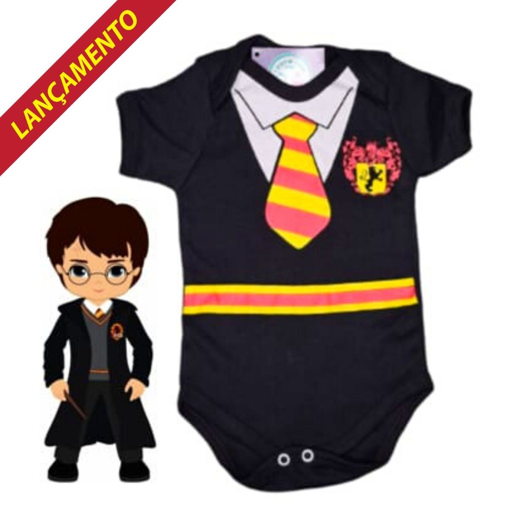 Roupa De Bebe Body Tematico Harry Potter Mesversario Shopee Brasil