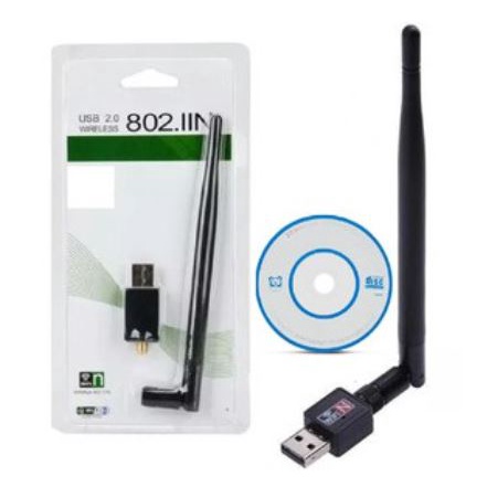 Antena Adaptador Wirelles Usb Sem Fio Wifi 1800mbps